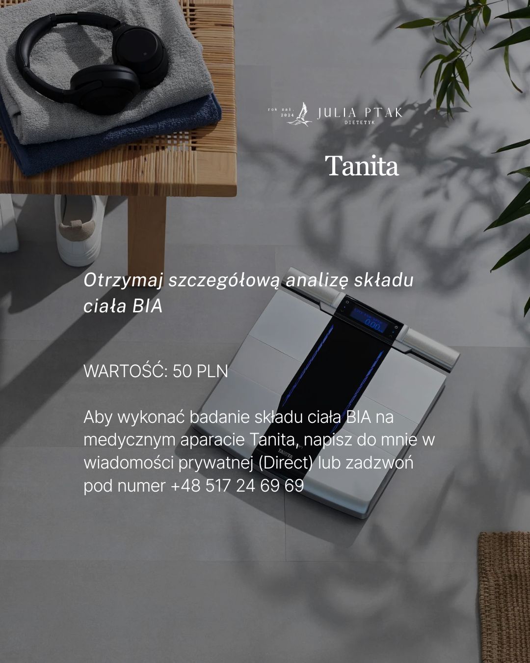 Analiza składu ciała BIA TANITA